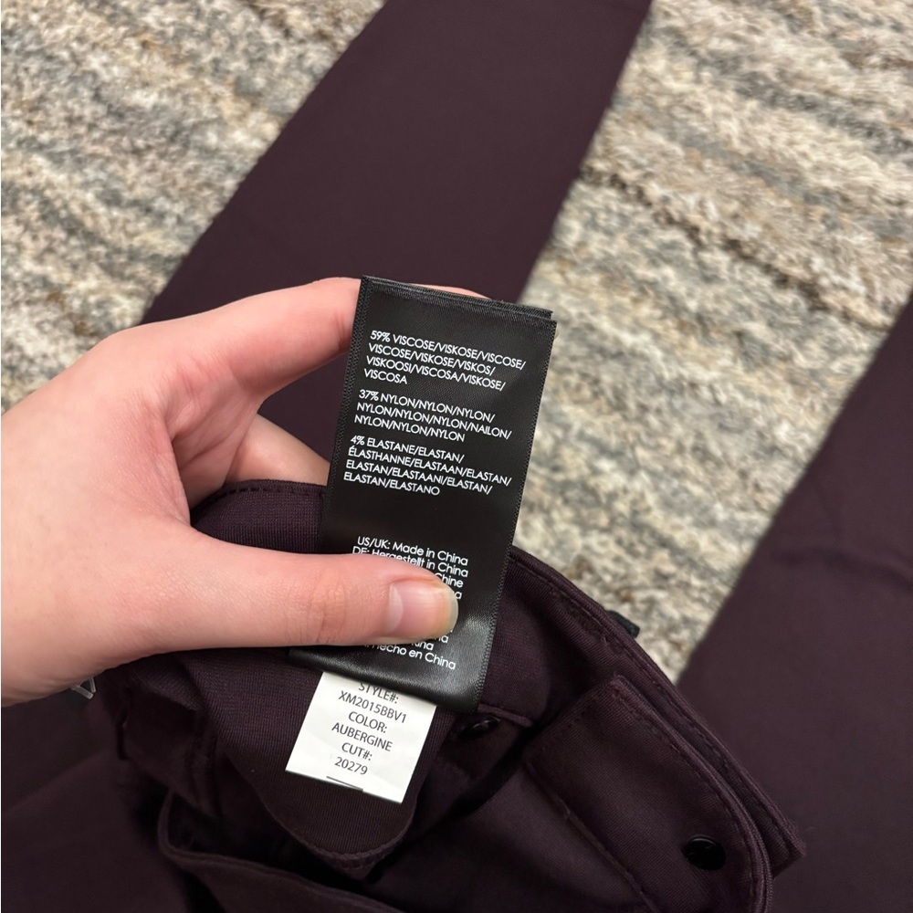 Liverpool Women Mid Rise Skinny Jeans In Aubergine Sz 4/27 NWT | Liverpool Jean- - Picture 7 of 14